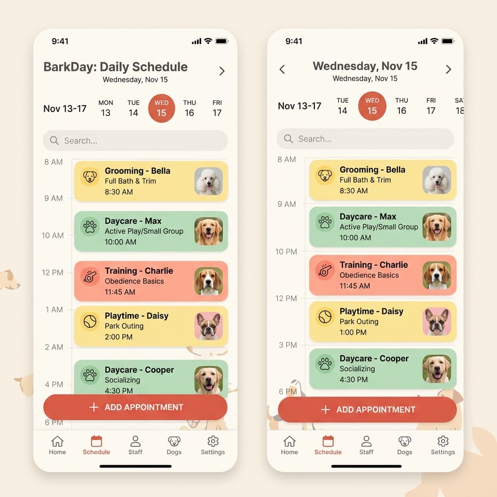 Scheduling that stays on track